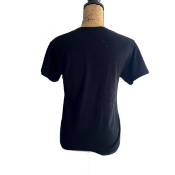 Gildan We Are All Human Pride Graphic Tee Black Rainbow Short Sleeve Size Small - Picture 2 of 3